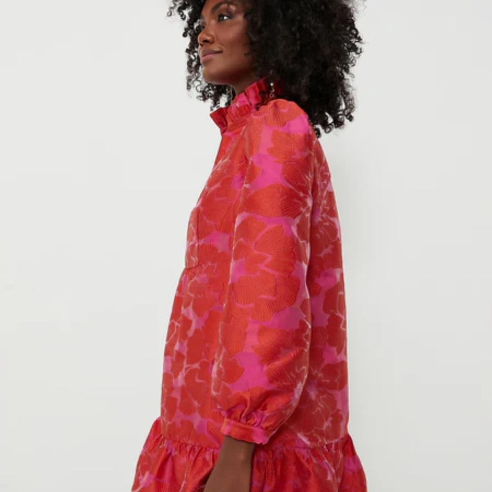 Tuckernuck Red and Pink Women's Dress - Picture 2 of 5